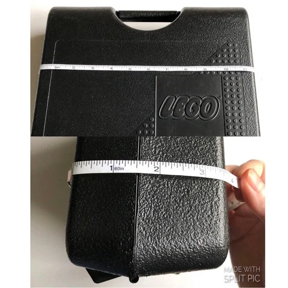 Vintage LEGO Storage Carrying Case Box Container Black 1997 - Picture 8 of 16